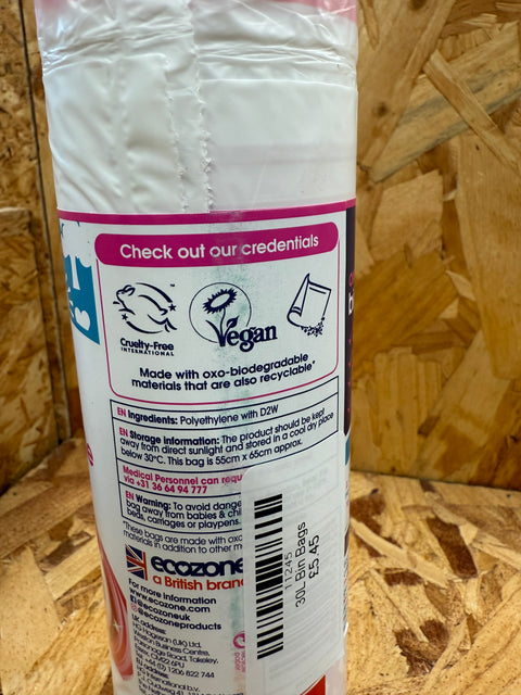 Ecozone 30L Bin Bags
